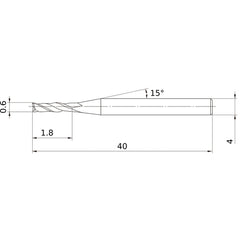 MS2JSD0060 CARBIDE ENDMILL