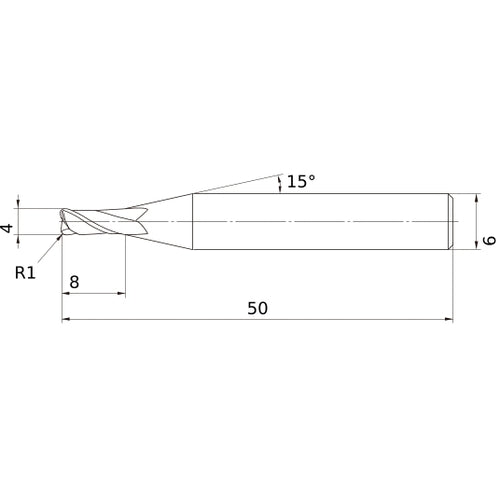 MS2MRBD0400R100 CARBIDE ENDMILL