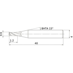 MS2MSD0060 CARBIDE ENDMILL