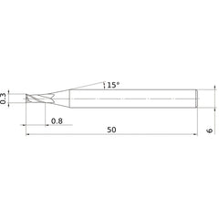 MS2XL6D0030N008 CARBIDE ENDMILL