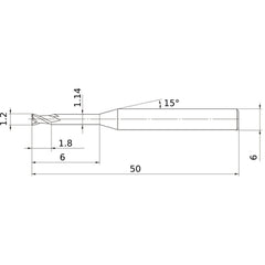 MS2XL6D0120N060 CARBIDE ENDMILL