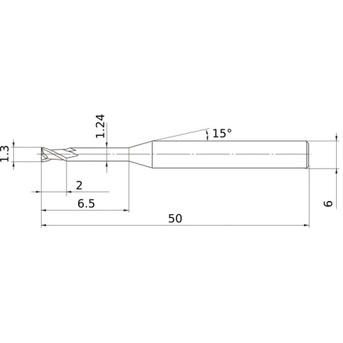 MS2XL6D0130N065 CARBIDE ENDMILL