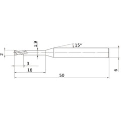MS2XL6D0200N100 CARBIDE ENDMILL