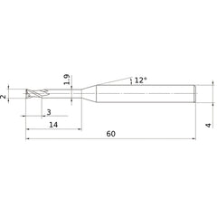 MS2XLD0200N140 CARBIDE ENDMILL