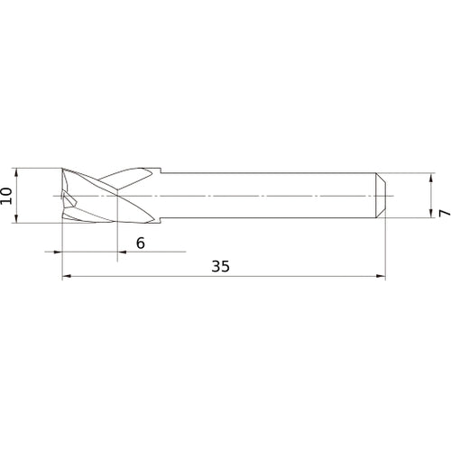 MS3ESD1000L35S07 CARBIDE ENDMILL