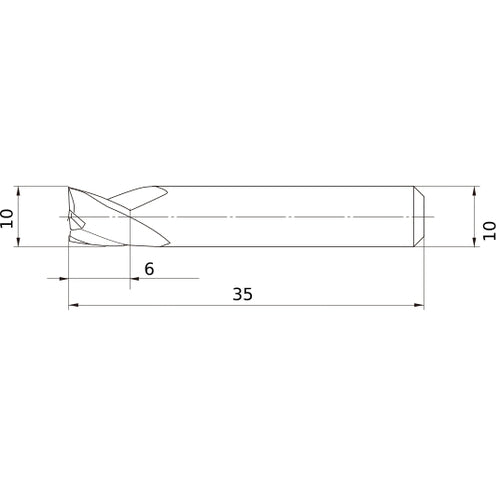 MS3ESD1000L35S10 CARBIDE ENDMILL