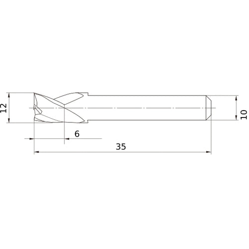 MS3ESD1200L35S10 CARBIDE ENDMILL