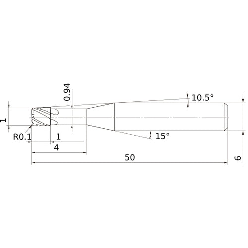VCPSRBD0100N04R01 SOLID CARB EM