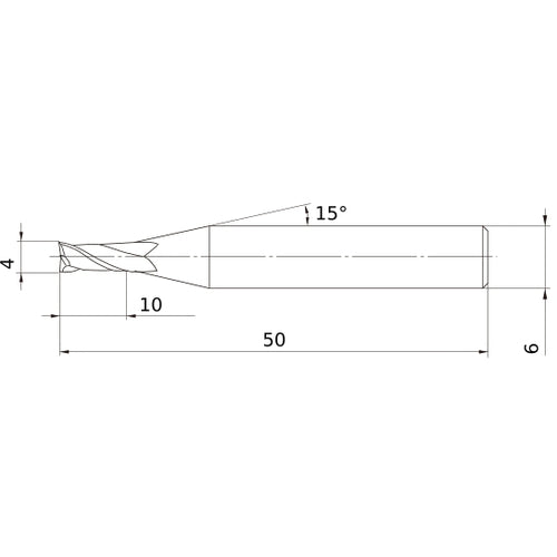 VF2MVD0400 SOLID CARBIDE EM