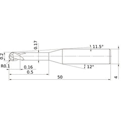 VF2XLBR0010N005S04 SOLID CARB EM