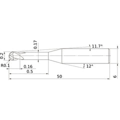 VF2XLBR0010N005S06 SOLID CARB EM