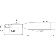 VF2XLBR0010N010S04 SOLID CARB EM