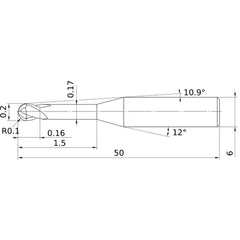 VF2XLBR0010N015S06 SOLID CARB EM