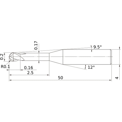 VF2XLBR0010N025S04 SOLID CARB EM