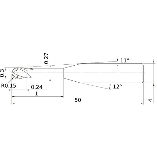 VF2XLBR0015N010S04 SOLID CARB EM