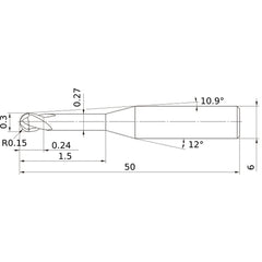 VF2XLBR0015N015S06 SOLID CARB EM
