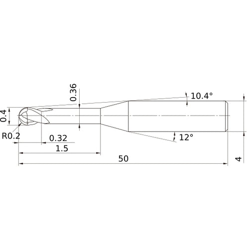 VF2XLBR0020N015S04 SOLID CARB EM