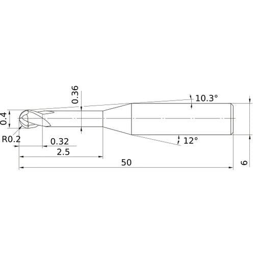 VF2XLBR0020N025S06 SOLID CARB EM