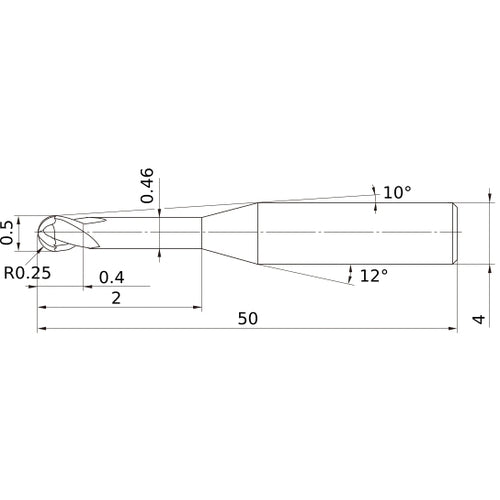 VF2XLBR0025N020S04 SOLID CARB EM