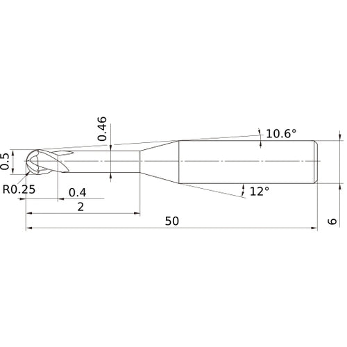 VF2XLBR0025N020S06 SOLID CARB EM