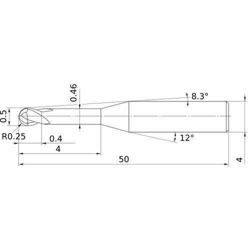VF2XLBR0025N040S04 SOLID CARB EM
