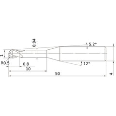 VF2XLBR0050N100S04 SOLID CARB EM