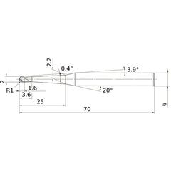 VF3XBR0100T0024L025 SOLID CARB EM