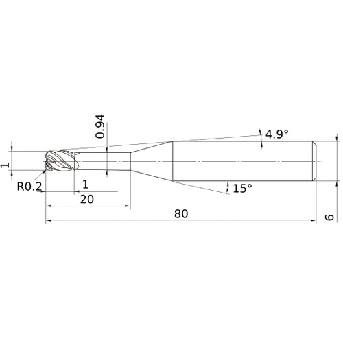 VFHVRBD0100R02N020 SOLID CARB EM