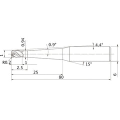 VFHVRBD010R02N025T09 SOLID CARB EM