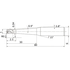 VFHVRBD010R02N030T09 SOLID CARB EM
