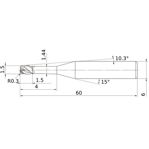 VFHVRBD0150R03N004 SOLID CARB EM