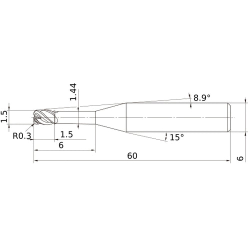 VFHVRBD0150R03N006 SOLID CARB EM