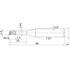 VFHVRBD0150R03N025 SOLID CARB EM