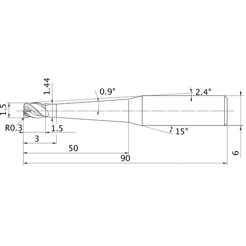 VFHVRBD015R03N050T09 SOLID CARB EM