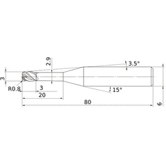 VFHVRBD0300R08N020 SOLID CARB EM