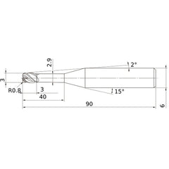 VFHVRBD0300R08N040 SOLID CARB EM