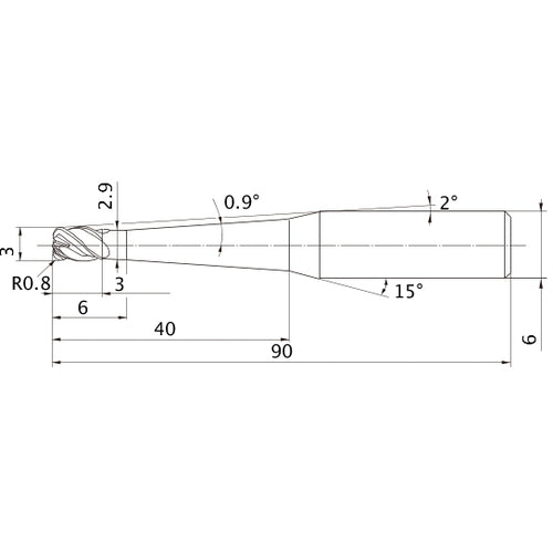 VFHVRBD030R08N040T09 SOLID CARB EM