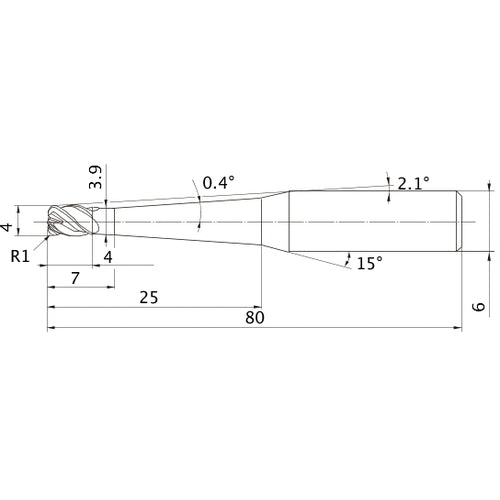 VFHVRBD040R10N025T04 SOLID CARB EM
