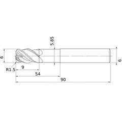 VFHVRBD0600R15N054 SOLID CARB EM