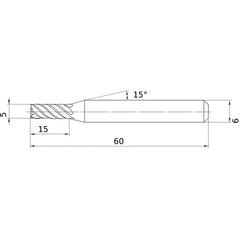 VFMDD0500 SOLID CARBIDE EM