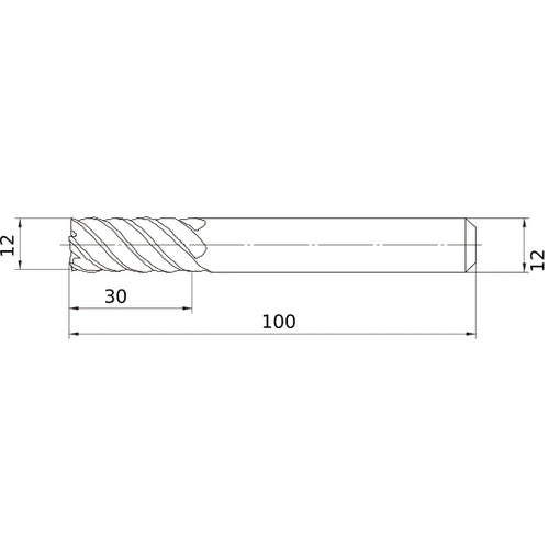 VFMDD1200 SOLID CARBIDE EM