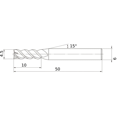 VQMHZVD0450 CARBIDE ENDMILL