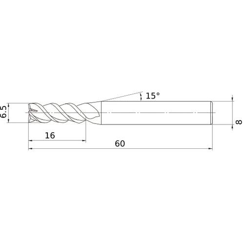 VQMHZVD0650 CARBIDE ENDMILL