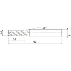 VQMHZVD0650 CARBIDE ENDMILL