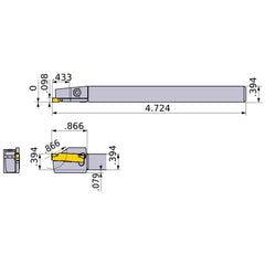 GYSL1010JX00-E11 TURNING HOLDER