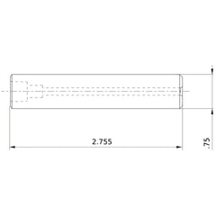 IMX16-G0750L27S SOLID END MILL