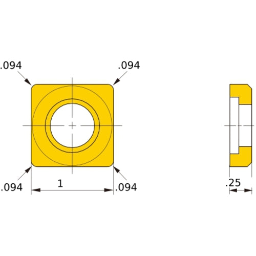 ISSN846 CARBIDE SPARE PART