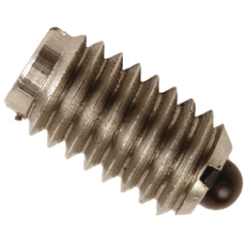End Force Spring Plunger - 5 lbs Initial End Force, 28 lbs Final End Force (1/2″–13 Thread) - Exact Tooling
