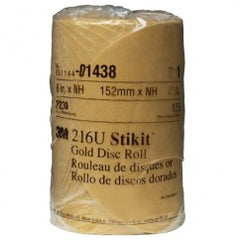 6 - P220 Grit - 236U Disc Roll - Exact Tooling