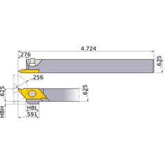 TTAHL-102 TURNING HOLDER